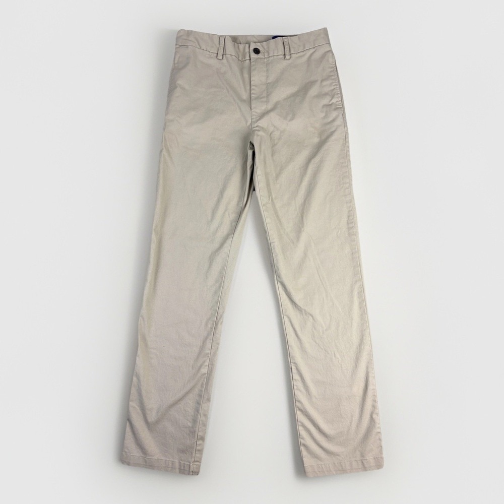 Polo Ralph Lauren Women's 16 Chino Pants Flat Front Tan Beige Cotton